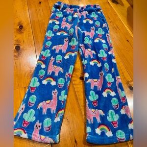 Candy Pink fleece pajama pants